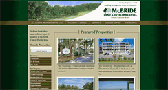 Desktop Screenshot of mcbrideland.com